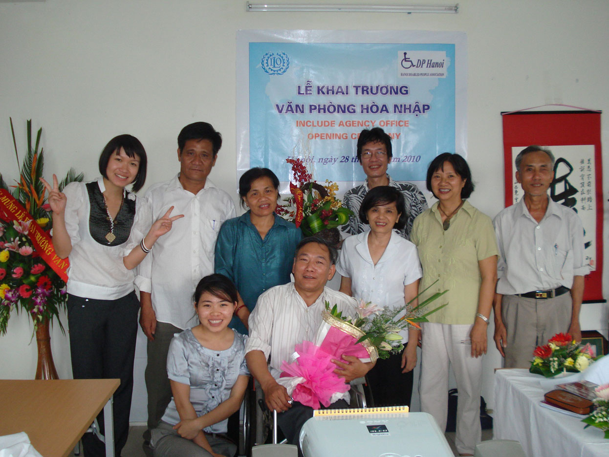 Phan Bich Diep  ជាជនដែលសាបព្រោះក្តីសង្ឃឹមសំរាប់ ជនពិការ។